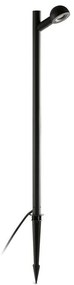 Φωτιστικό Δαπέδου Brot 600 75571 LED 6W 2700K 290lm IP65 5,8x60cm Black Faro Barcelona