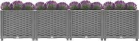 vidaXL Ζαρντινιέρα 160 x 40 x 38 εκ. από Πολυπροπυλένιο