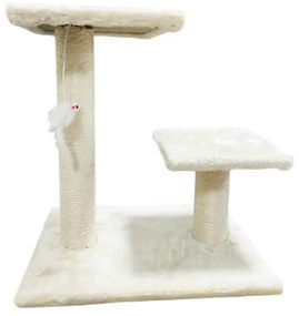 Γατόδεντρο Ονυχοδρόμιο Γάτας με 2 Επίπεδα- Cat Climbing Toy Three