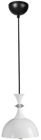 Φωτιστικό Οροφής 534LUN3881 Φ25x70cm 1xE27 40W White Opviq