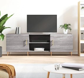 vidaXL Έπιπλο Τηλεόρασης Γκρι Sonoma 150x30x50 εκ. από Επεξεργ. Ξύλο