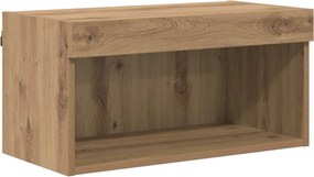 vidaXL Μονάδα Τοίχου Τηλεόρασης 6 pcs Artisan Oak Επεξεργασμένο ξύλο