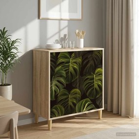 vidaXL Πλαϊνό γραφείο ELBURG Sonoma 69 x 33 x 75 εκ.
