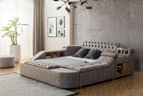 Double Bedstead Dorwell Smart - Brown Brown