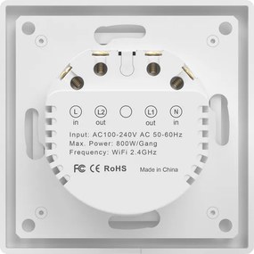 Διακόπτης φωτός αφής Avatto TS20-EU-W2 WiFi