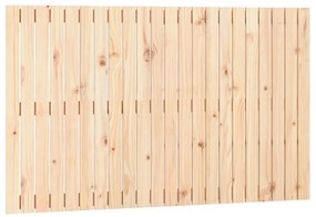 vidaXL Κεφαλάρι Επιτοίχιο 140x3x90 εκ. από Μασίφ Ξύλο Πεύκου