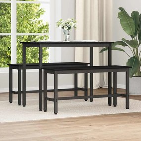 vidaXL Καθιστικό Σαλονιού 100 x 32,5 x 48,5 εκ. 2 τμχ.