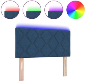 vidaXL Κεφαλάρι Μπλε 90 cm ύφασμα