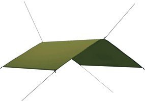 vidaXL Σκέπαστρο Προστατευτικό Πράσινο 4 x 4 μ.