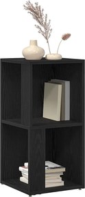 vidaXL Γωνιακά ράφια Μαύρη Οξυά 33 x 33 x 67 cm Επεξεργασμένο ξύλο
