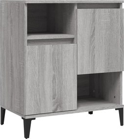 vidaXL Ντουλάπι Γκρι Sonoma 60x35x70 εκ. από Επεξεργασμένο Ξύλο