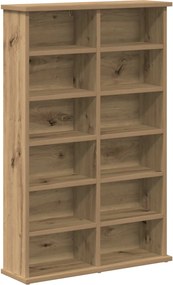 vidaXL Ντουλάπα CD 2 τμχ. Artisan Δρυς 60 x 17 x 92 εκ.
