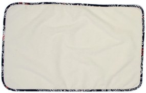 DIMcol Σελτεδάκι Αδιάβροχο bebe 154 Λαχούρ 50X80 Λευκό/Navy Blue Cotton 100% 31120404011