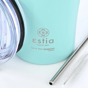 Ποτήρι Θερμός 500ml Estia Save The Aegean Bermuda Green 01-23171