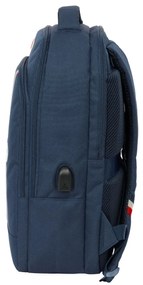 Σακίδιο Πλάτης για Φορητό Υπολογιστή και Ταμπλετ με Éξοδο USB El Ganso Eclipse Ναυτικό Μπλε