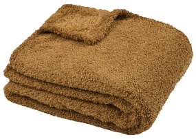 Κουβέρτα Fleece Ημίδιπλη (180x220) S-F Montreal Camel P3C681005