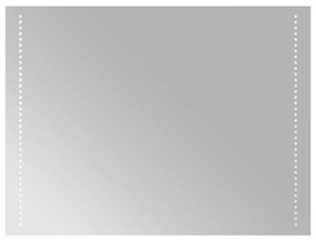 vidaXL Καθρέφτης Μπάνιου με LED 60x80 εκ.