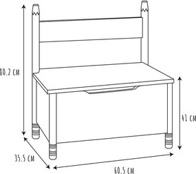 ΠΑΙΔΙΚΌ ΈΠΙΠΛΟ STORAGE BOX AND PENCIL SEAT HD5149/WEB
