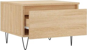 vidaXL Τραπεζάκια Σαλονιού 2 τεμ. Sonoma Δρυς 50x46x35 εκ. Επεξ. Ξύλο