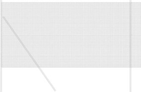 vidaXL Συγκολλητός φράχτης από σύρμα Γκρι