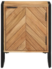 vidaXL Κομοδίνο 40x30x50 cm Μασίφ Ξύλο Ακακίας