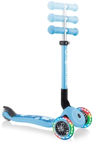 Globber Scooter Junior Foldable Fantasy Lights Flowers Pastel Blue
