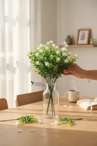Stewehome Τεχνητό διακοσμητικό μπουκέτο φυλλωσιάς