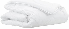 vidaXL Κουβέρτες & Κουβέρτες Λευκό 155 x 220 εκ. Μικροΐνες