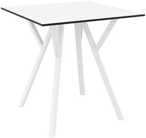 MAX ΤΡΑΠΕΖΙ 70Χ70Χ74εκ. WHITE LAMINATE 12mm
