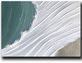 Πίνακας Καμβάς 895FNA1184 100x70cm Multi Wallity Οριζόντιοι Ξύλο, Καμβάς