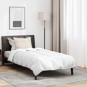 vidaXL Πάπλωμα 2 pcs Λευκό 135 x 200 εκ. Πούπουλο