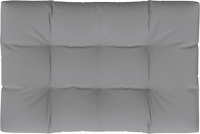 vidaXL Μαξιλάρι Παλέτας Γκρι 120 x 80 x 12 εκ. Υφασμάτινο