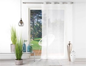 Κουρτίνα Χαμηλής Σκίασης Voilizea Douceur d'intérieur με κρίκους και διαστάσεις 140x240cm