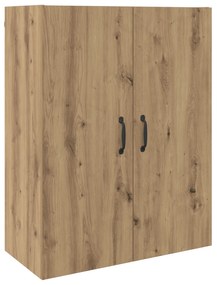 vidaXL Κρεμαστό ντουλάπι Επιτοίχιο artisan δρυς 69.5 x 34 x 90 εκ.