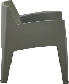 ΠΟΛΥΘΡΟΝΑ ΠΟΛΥΠΡΟΠΥΛΕΝΙΟΥ LOUNGE SLEEK HM6365.05 DARK OLIVE GREEN 62x68x73Υεκ.