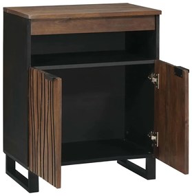 vidaXL Πλαϊνό Γραφείο Καφέ 60 x 33 x 75 cm Μασίφ ξύλο μάνγκο