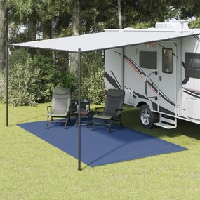 vidaXL Χαλί Σκηνής Μπλε 3,5x8 μ
