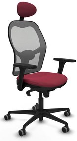 Καρέκλα γραφείου με κεφαλάρι Jorquera Piqueras y Crespo 3D036G1 Μπορντό