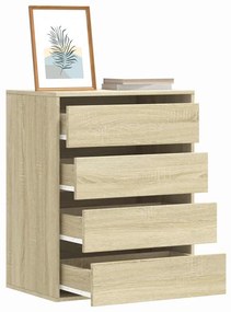 vidaXL Συρταριέρα Sonoma Δρυς 60x41x76 εκ. από Επεξεργ. Ξύλο