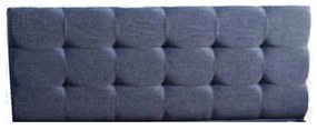 Κεφαλάρι κρεβατιού Soft, δερματίνη γκρί, 180/100 , Genomax