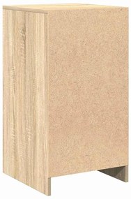 vidaXL Πλαϊνό γραφείο Sonoma Δρυς 40 x 40.5 x 75 εκ Επεξεργασμένο ξύλο