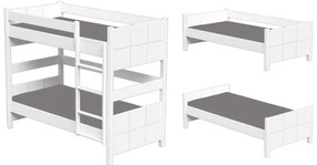 Casakids Cosy Κουκέτα Μετατρεπόμενη με Αποσπώμενη Σκάλα CasaBaby