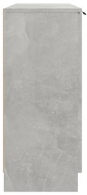 vidaXL Ντουλάπι Γκρι Σκυροδέματος 90,5x30x70 εκ. Επεξεργασμένο Ξύλο