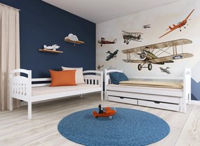 ALAN 80x180 graphite bunk bed Lano Furniture