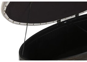 Σκαμπό DKD Home Decor   Μπεζ Μέταλλο πολυεστέρας Σκούρο καφέ (121 x 44 x 47,5 cm)