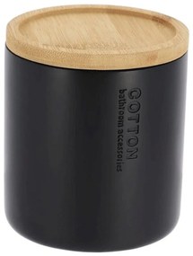 Δοχείο Αποθήκευσης 06.67101237 Black Polyresin, Bamboo