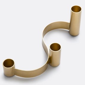 Κηροπήγιο για 3 κεριά από ορείχαλκο, Nymora