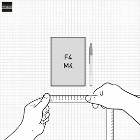 Ατζέντα Finocam MÍNIMAL TEXTURA Μαύρο 11,8 x 16,8 cm 2026