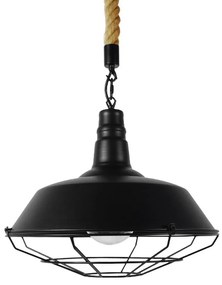 Φωτιστικό Οροφής Crane 01109 Black GloboStar Metal