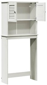 vidaXL Ντουλάπα Πλυντηρίου με ράφι VIGO Λευκό 72.5 x 27 x 161 εκ